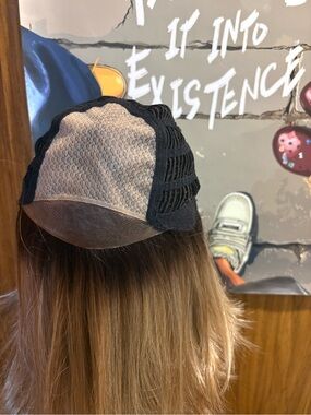 Ombré brown and gray 12in